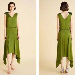 NIB - 20s Style Gorgeous Olive Green Dress from BABEYOND - Size 12